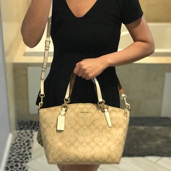 👜COACH SET🌺SMALL KELSEY SATCHEL & WRISTLET - Picture 8 of 8